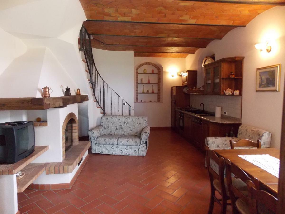 Maison d'hôtes Casale Le Querciole à Castiglione dʼOrcia Extérieur photo